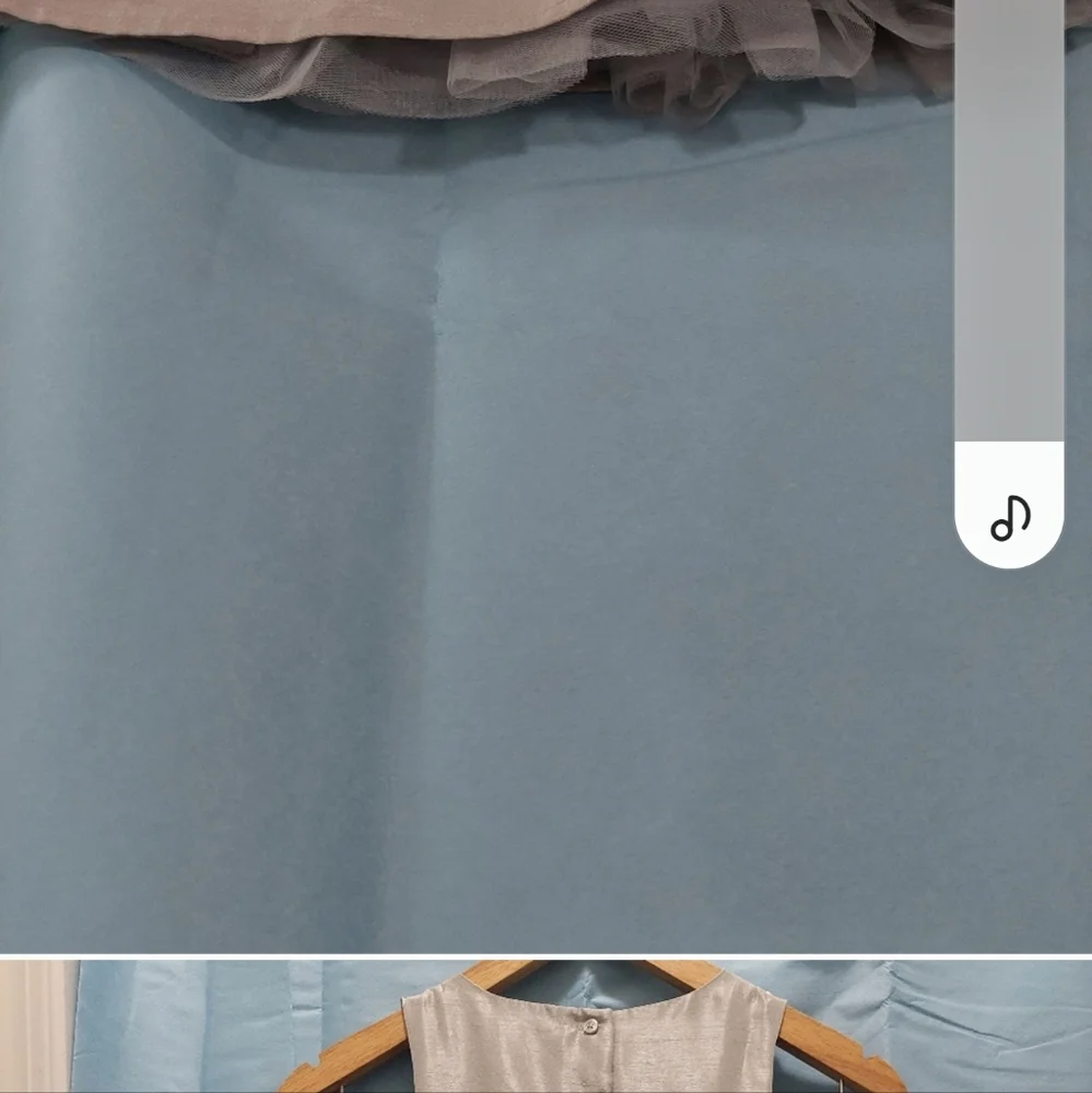 Gymboree Girls Formal Dress Silver Size 7